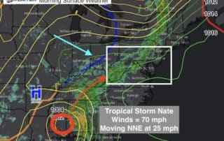 Oct 8 Weather Map