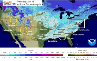January 18 Snow Analysis
