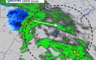 March 17 rain radar 2 PM