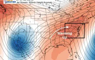 March 23 jet stream Tuesday
