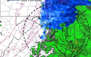 March 6 snow radar Tues 10 PM