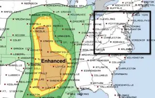 April 13 Severe Storm Outlook Friday