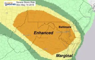 May 14 Severe Storm Risk Weather