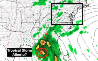 May 23 Tropical Storm Alberto Outlook