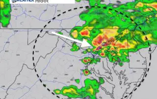 June 10 weather rain radar storm 9 PM