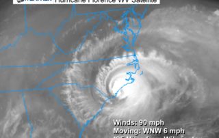 Hurricane Florence Stellite 6 AM Friday September 14