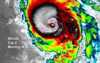 Hurricane Michael Satellite October 10