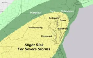 November 4 Severe Storm Risk Tuesday