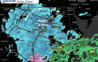January 13 snow radar 6 PM