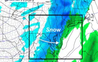 January 26 weather arctic front snow Tuesday