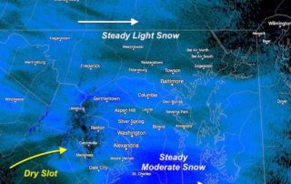 February 1 snow radar morning 1020 AM
