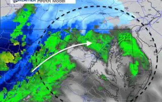 March 8 weather snow radar Friday 2 PM