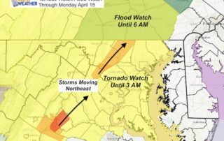 April 14 Tornado Watch Flood Watch