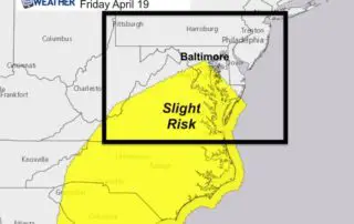 April 16 weather severe storm outlook Friday