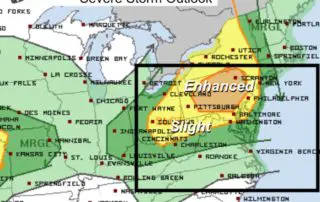 May 22 weather severe storm outlook Thursday