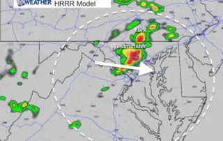 June 16 weather Fathers Day storm update 4 PM