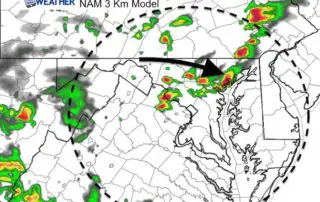 June 20 weather storm radar NAM Thursday 3 PM