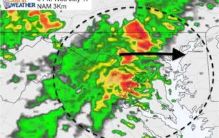 July 17 weather storm radar Wednesday 8 PM