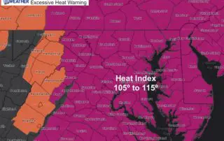 July 20 weather excessive heat warning Saturday