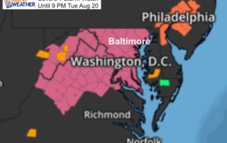 August 20 weather severe thunderstorm watch Tuesday