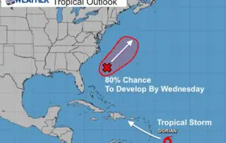 August 26 weather national hurricane center TS Dorian