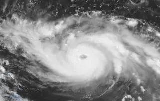August Major Hurricane Dorian Visible Satellite Friday 2 PM