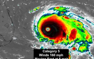 Hurricane Dorian Category 5 IR Satellite Sunday September 1 8 AM