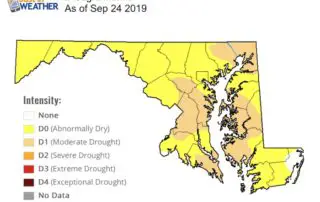 September 26 Drought Monitor weather Maryland