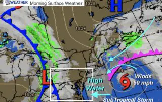 October 12 Saturday Subtropical Storm Melissa