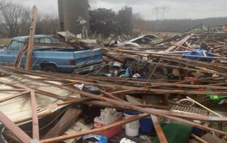 storm damage february 7 monrovia Burall farm 1