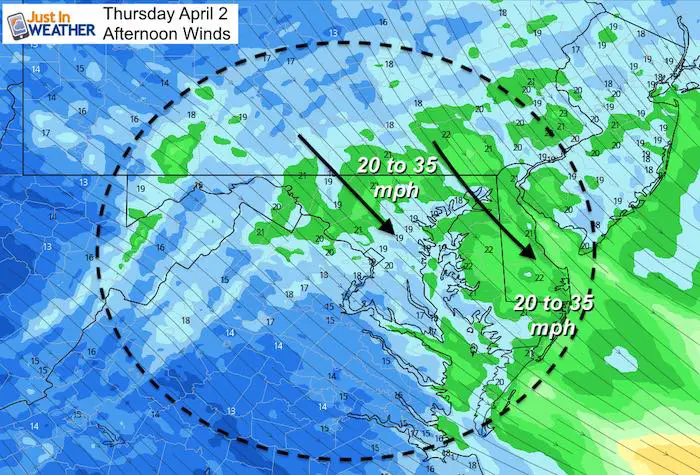 April 2 weather wind Thursday