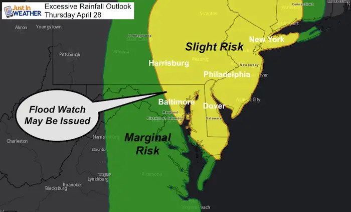 April 28 weather storm Excessive rain outlook