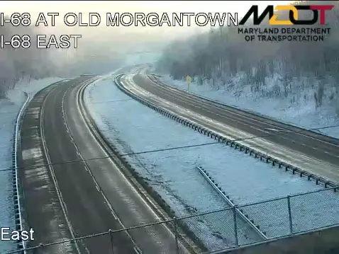 Snow April 15 Garrett County 1