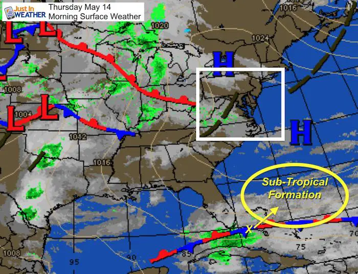 May 14 maryland weather Thursday morning