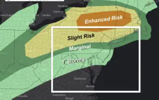 May 15 maryland weather severe storm risk Friday