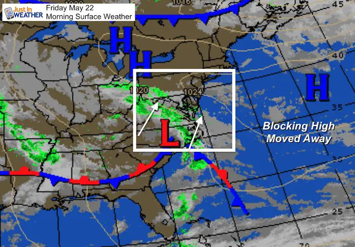 May 22 maryland weather Frday morning
