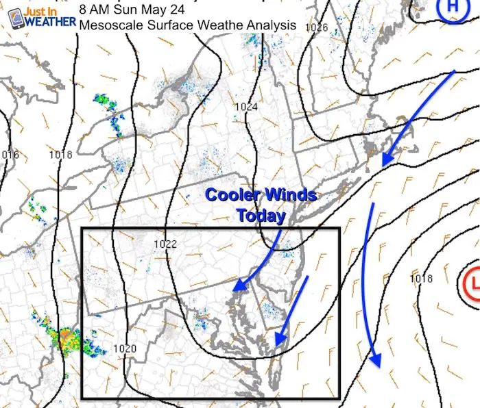 May 24 maryland weather Mesoscale Sunday morning
