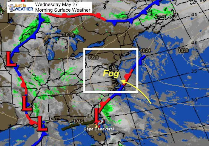 May 27 maryland weather Wednesday morning