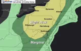 May 29 weather severe storm risk Friday