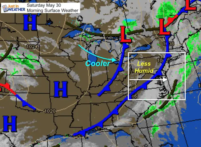May 30 maryland weather Saturday morning