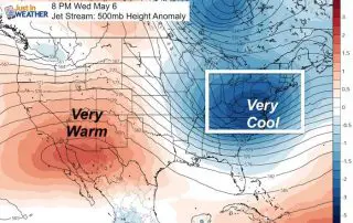 May 4 weather jetstream cool pattern