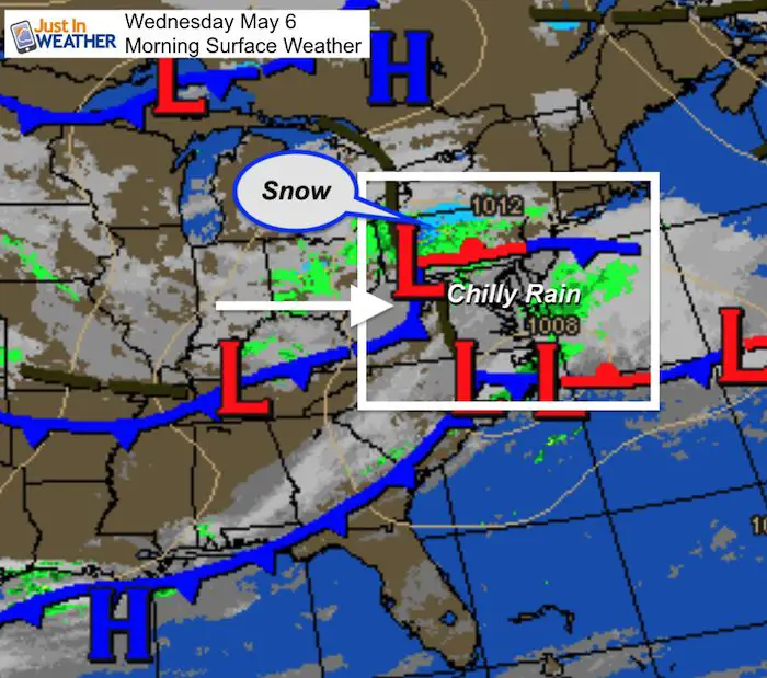 May 6 weather maryland Wednesday morning