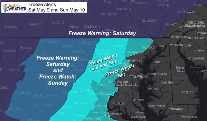 May 8 weather maryland freeze warning