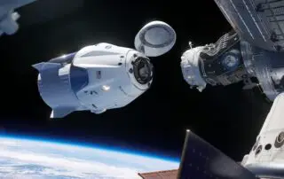 SpaceX docking with ISS