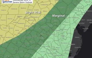 June 10 maryland weather severe storm outlook