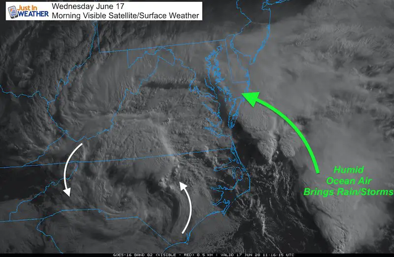 June 17 maryland weather satellite wednesday morning