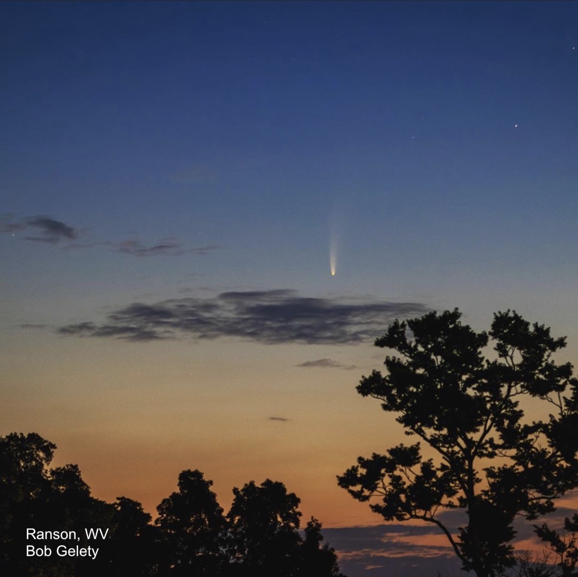 Comet NEOWISE Bob Gelety