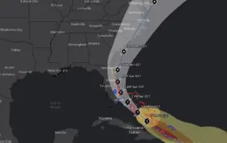 Hurricane Isaias Forecast Cone Eastern US Friday