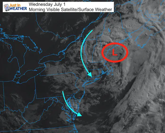 July 1 maryland weather satellite Wednesday morning