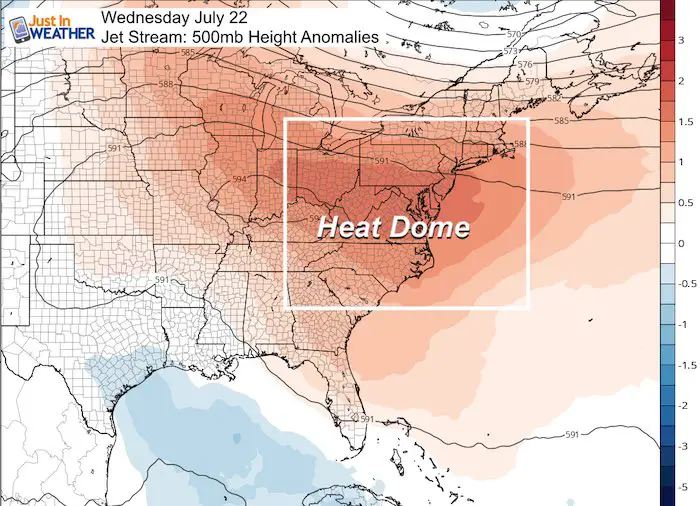 July 14 maryland weather Heat Wave next Wednesday